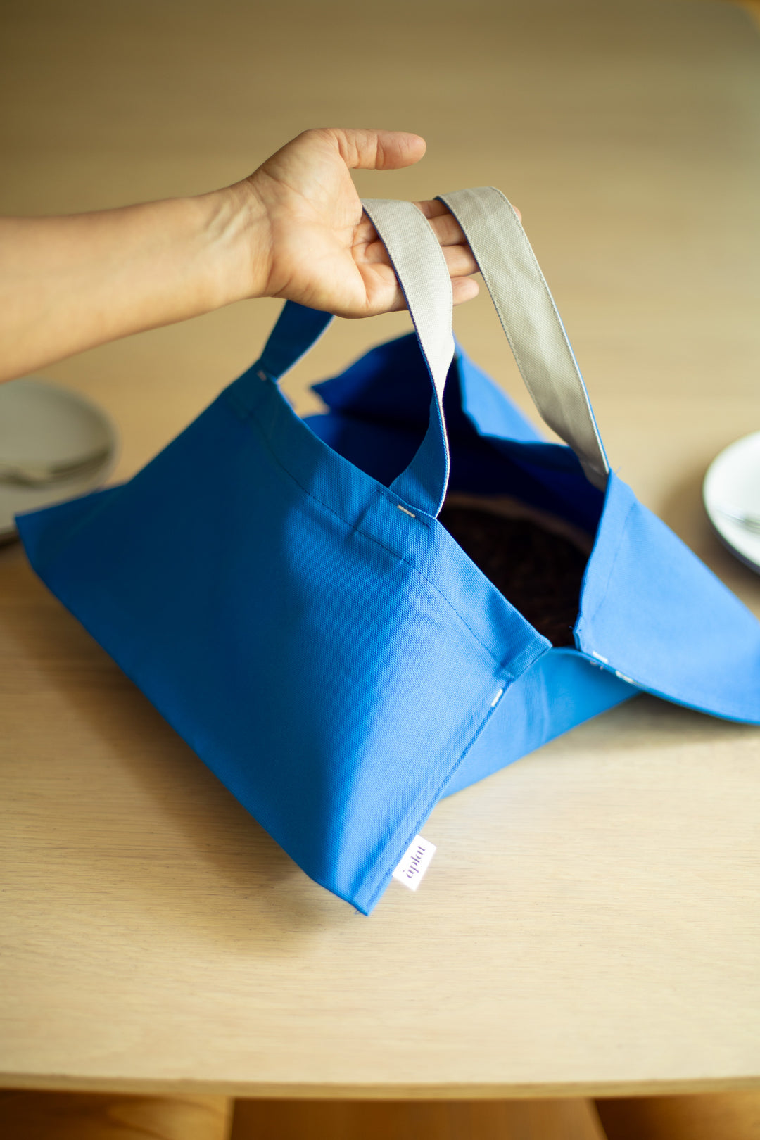 Plat Dish Tote | Blueberry
