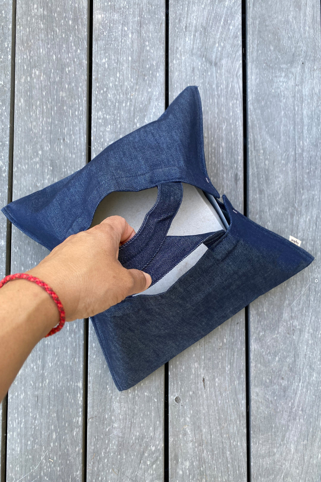 Plat Dish Tote | Denim