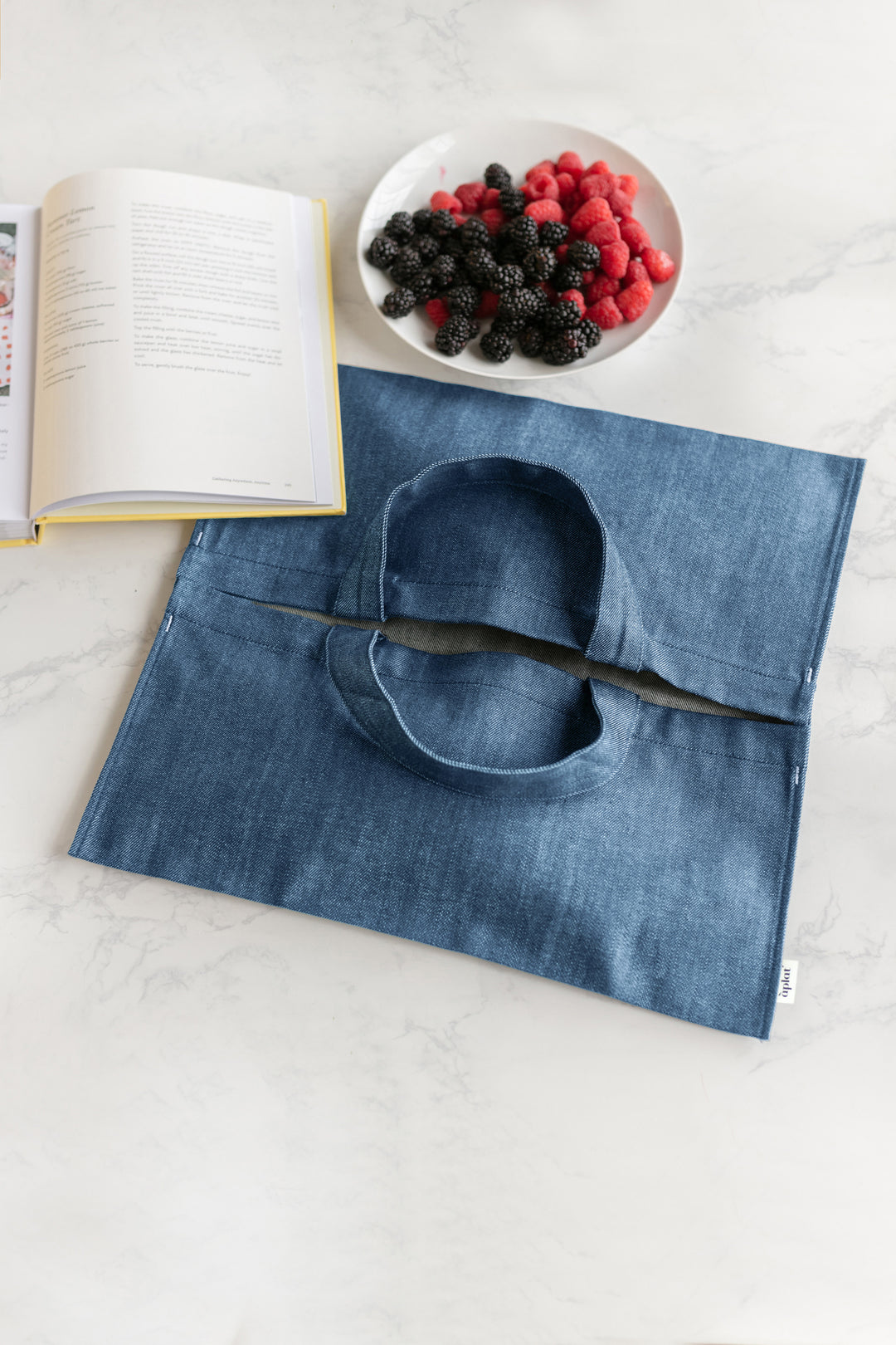 Plat Dish Tote | Denim