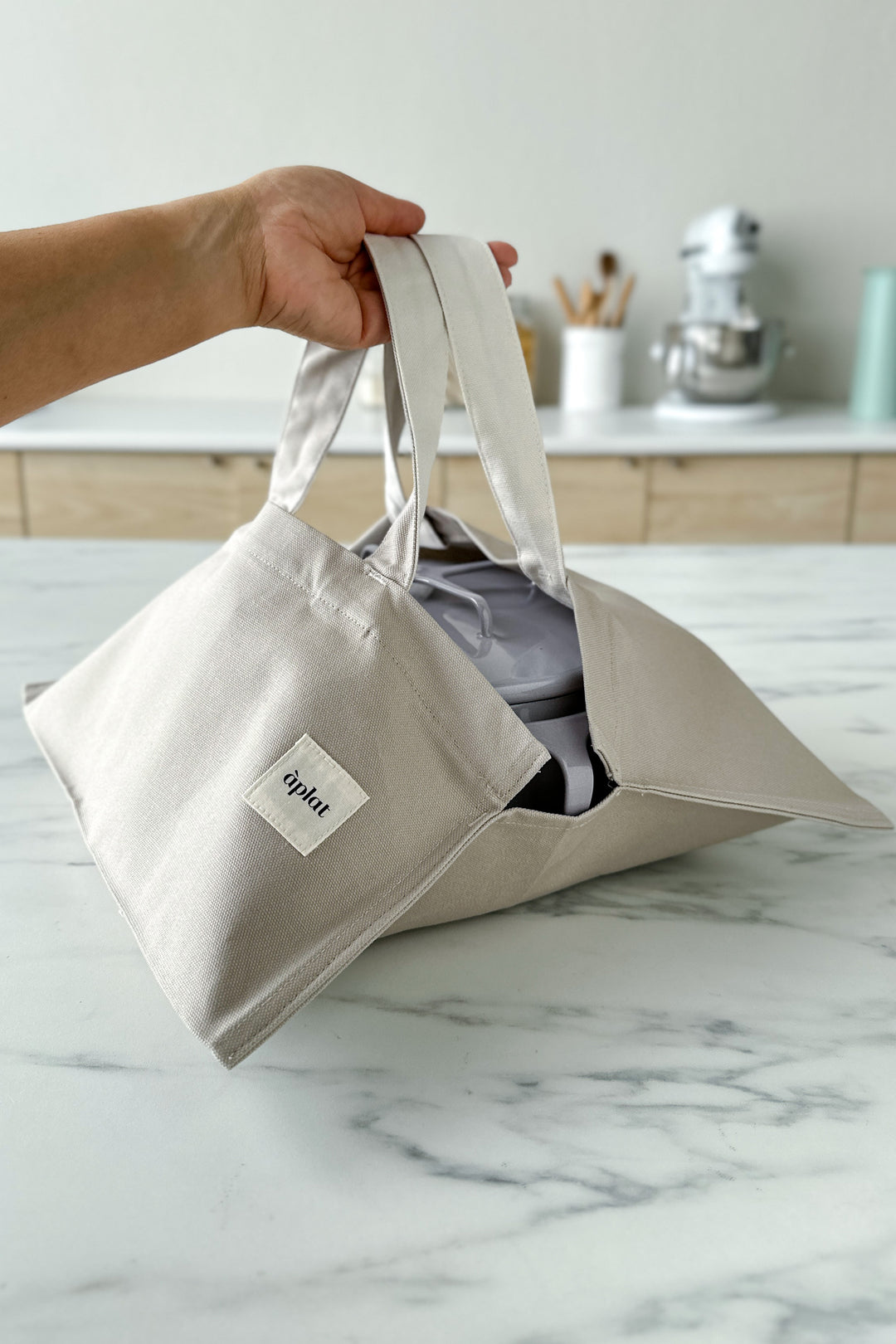 Plat Dish Tote | Factory Second - Logo