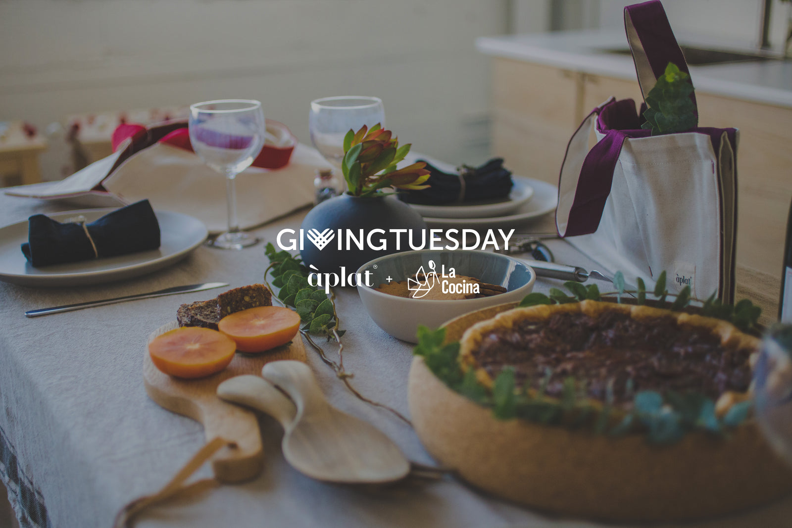 Aplat + La Cocina on Giving Tuesday