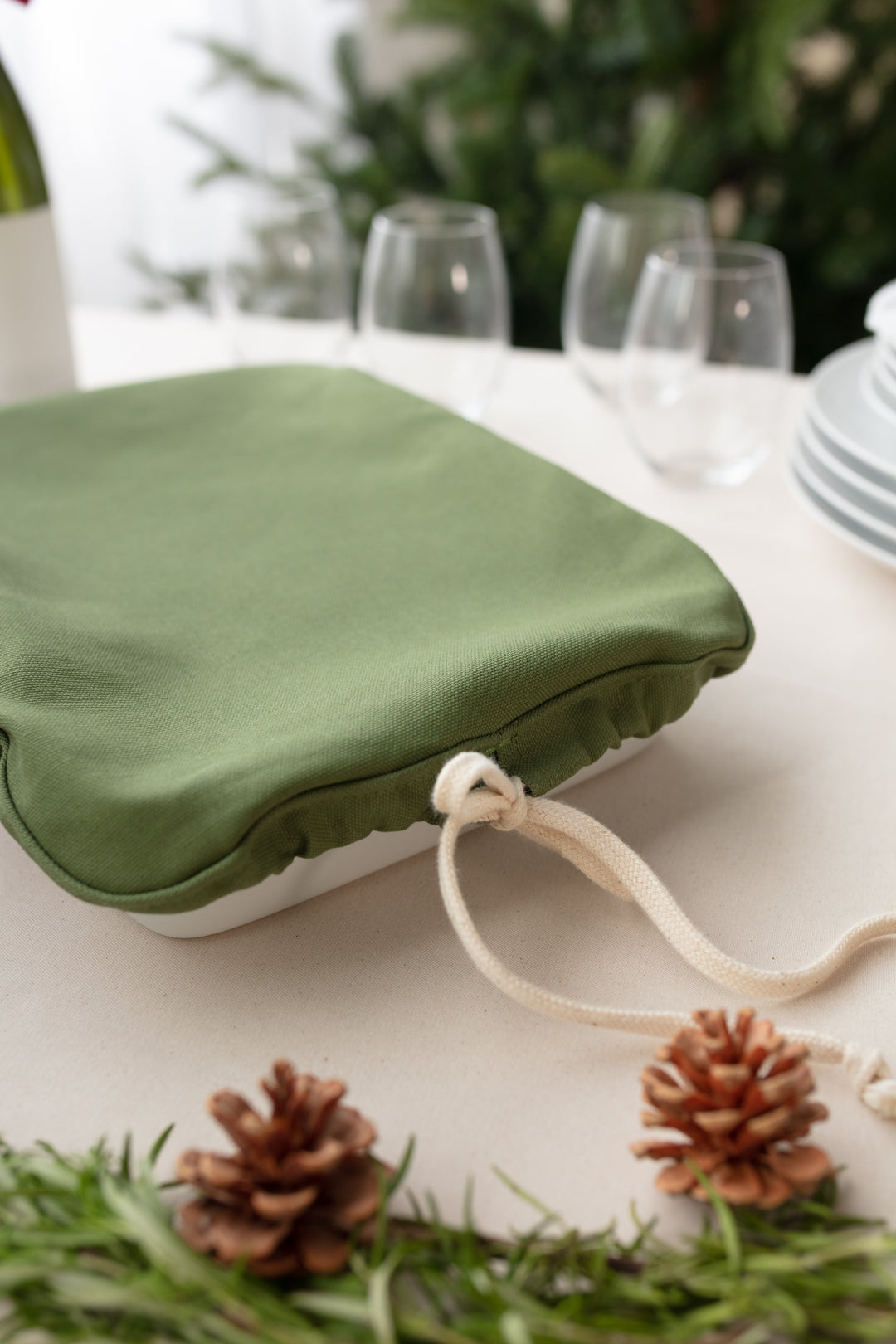 Couvre-Plat Pan Cover Olive| Factory Second