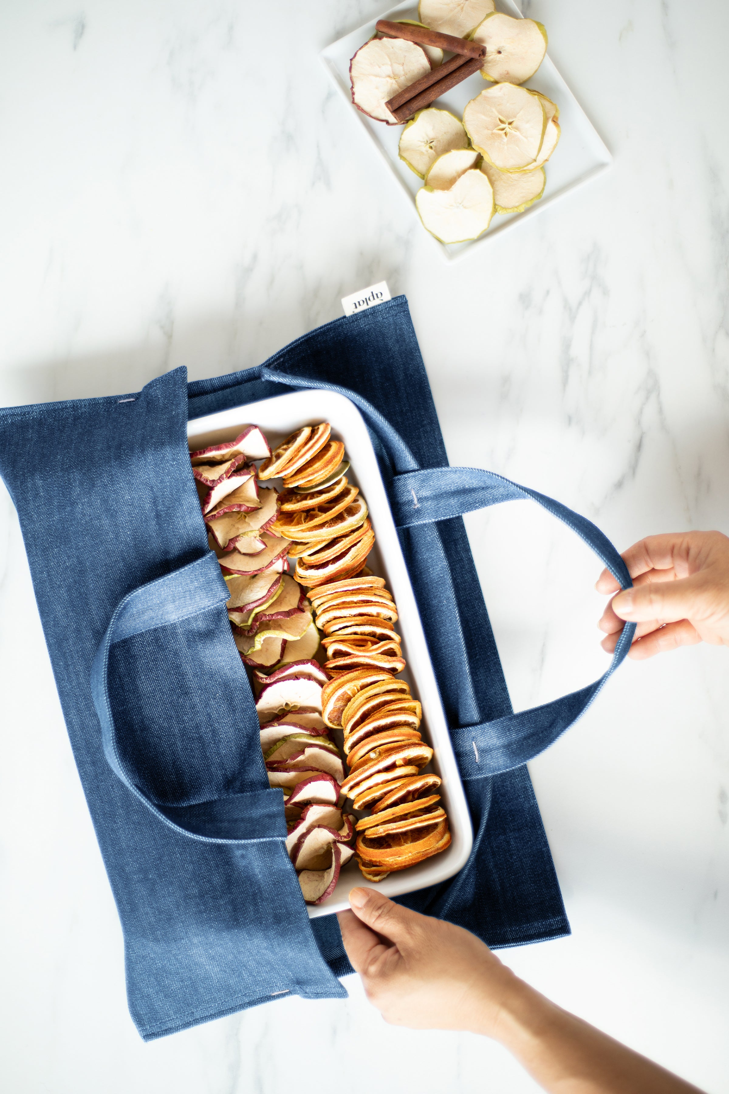 Plat online Cookware Tote | Olive + Avocado