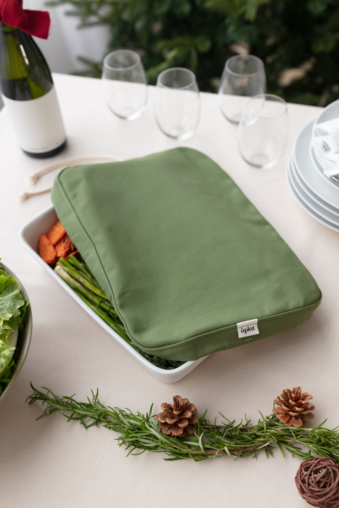 Couvre-Plat Medium Pan Cover | Olive