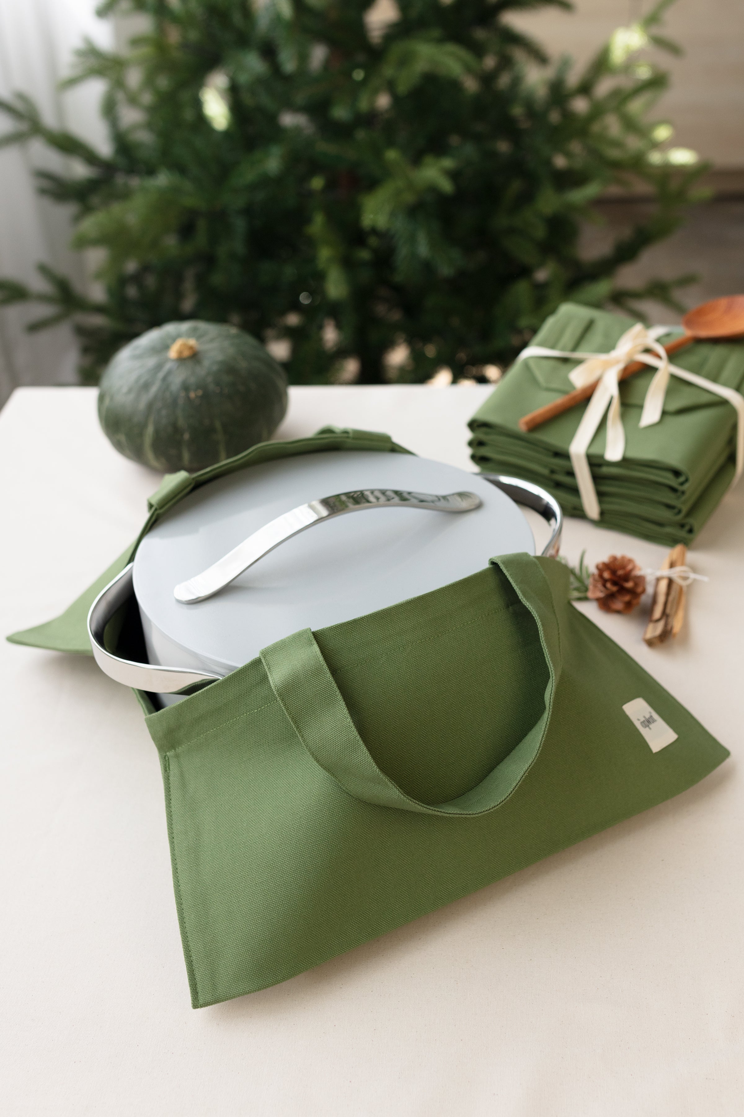 Aplat Reusable Culinary Totes for Carrying Food, Baguettes and More