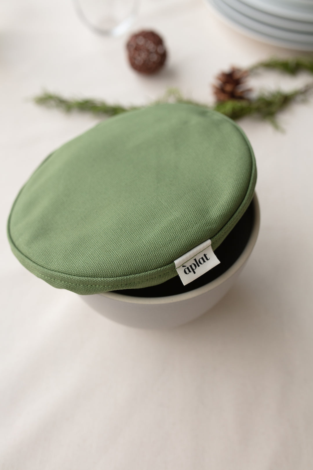 Couvre-Plat Extra Small Bowl Cover | Olive
