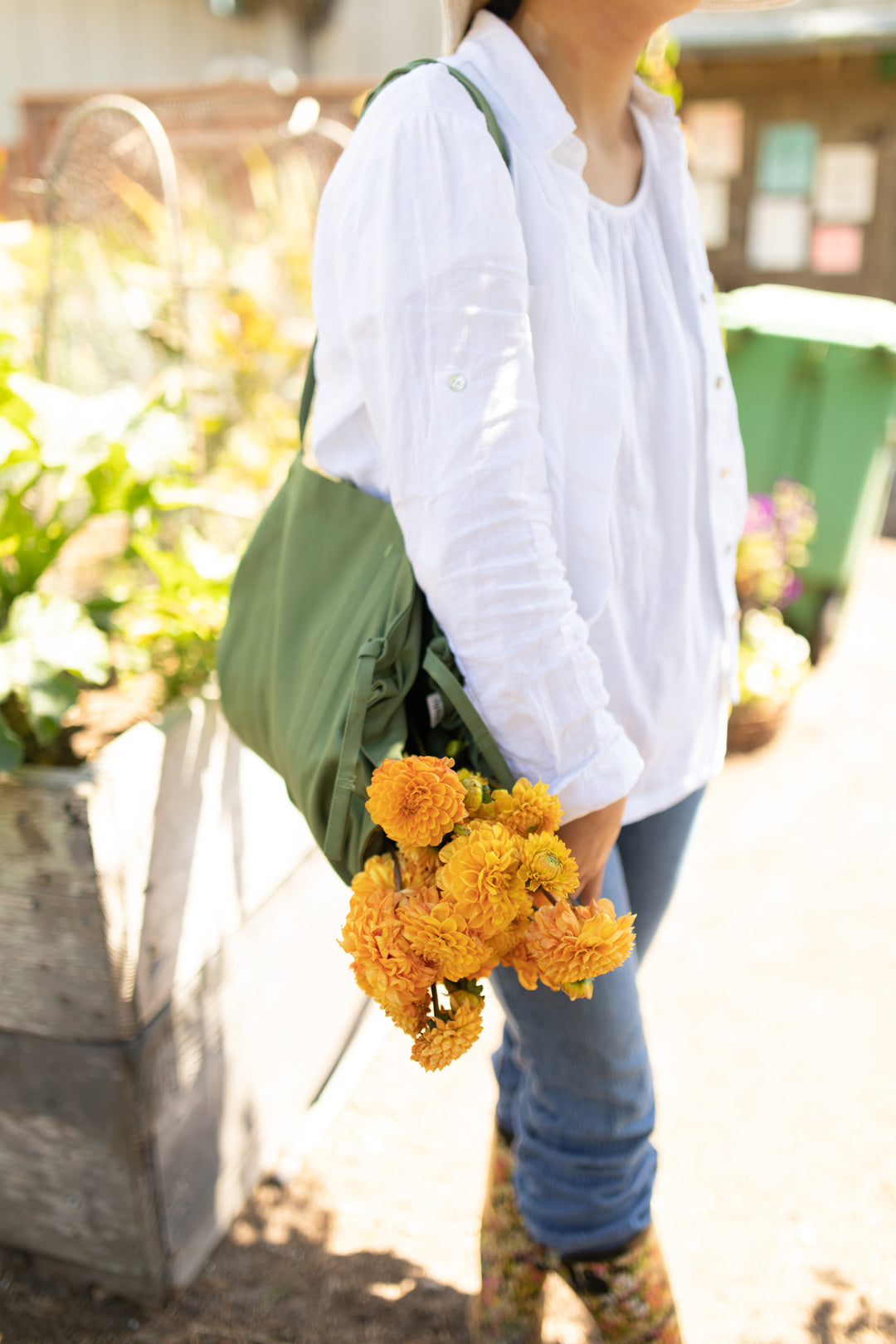 Jardin Gathering Sling | Olive