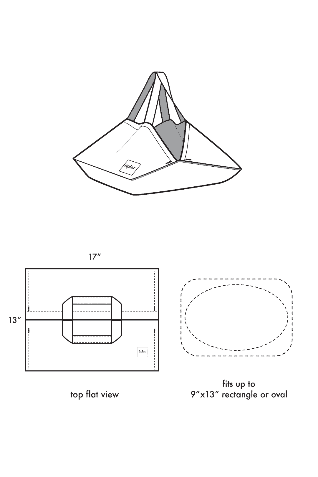Plat Casserole Tote | Barley