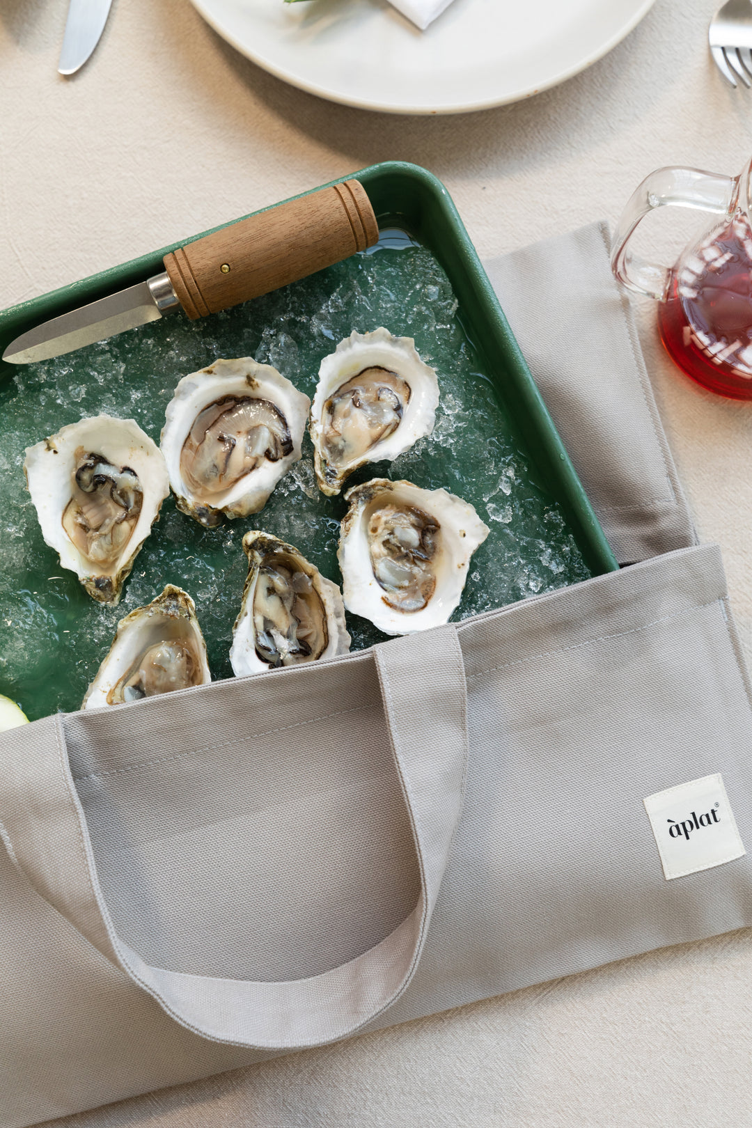 Plat Casserole Tote | Oyster