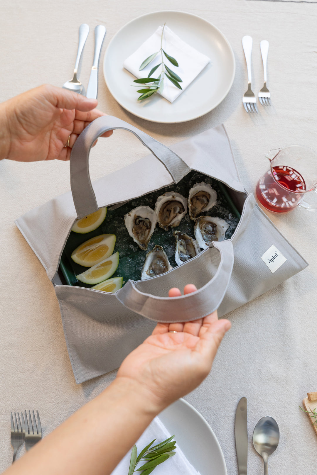 Plat Casserole Tote | Oyster